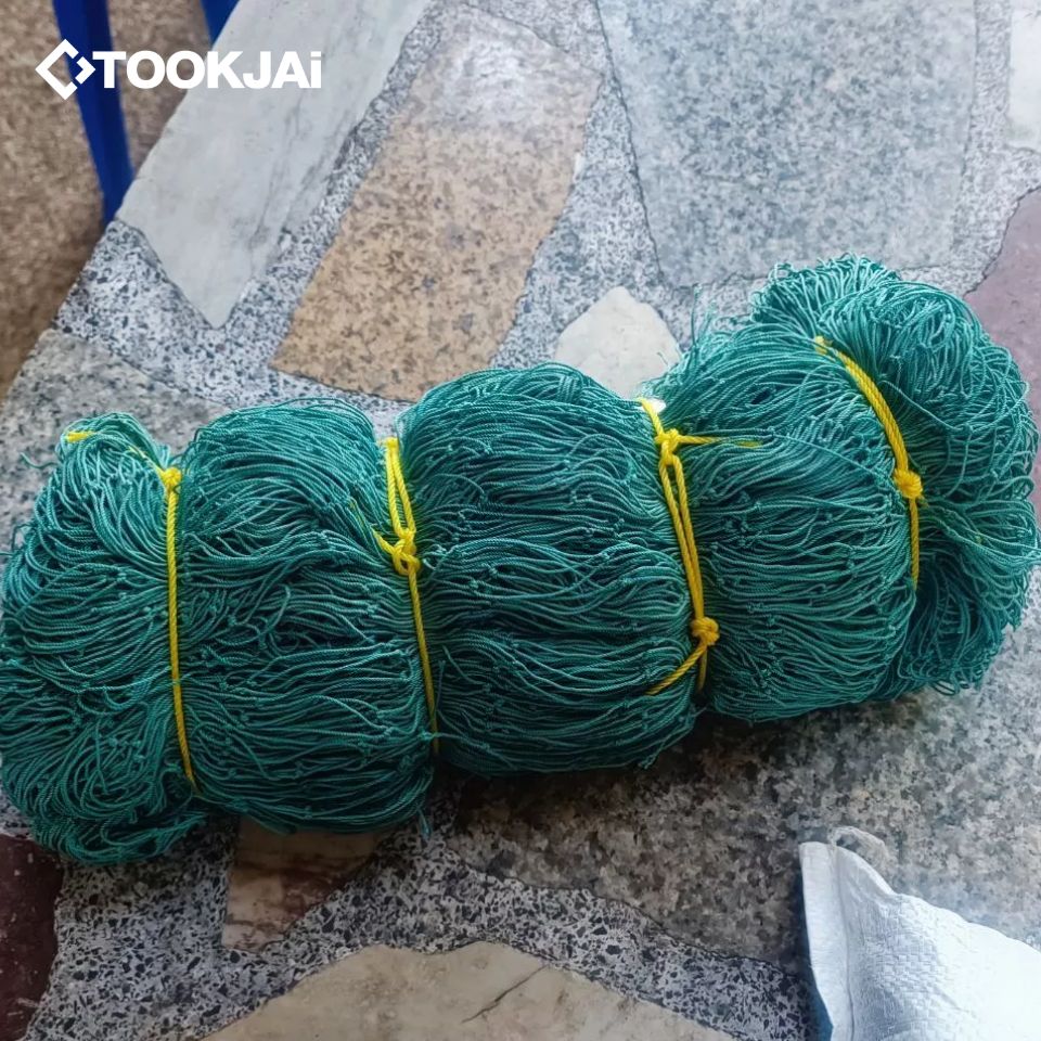 ตาข่ายอวนเขียว 1.2 เมตร × 15 หลา 16 ตา ราคาถูก ส่งฟรี เก็บเงินปลายทาง