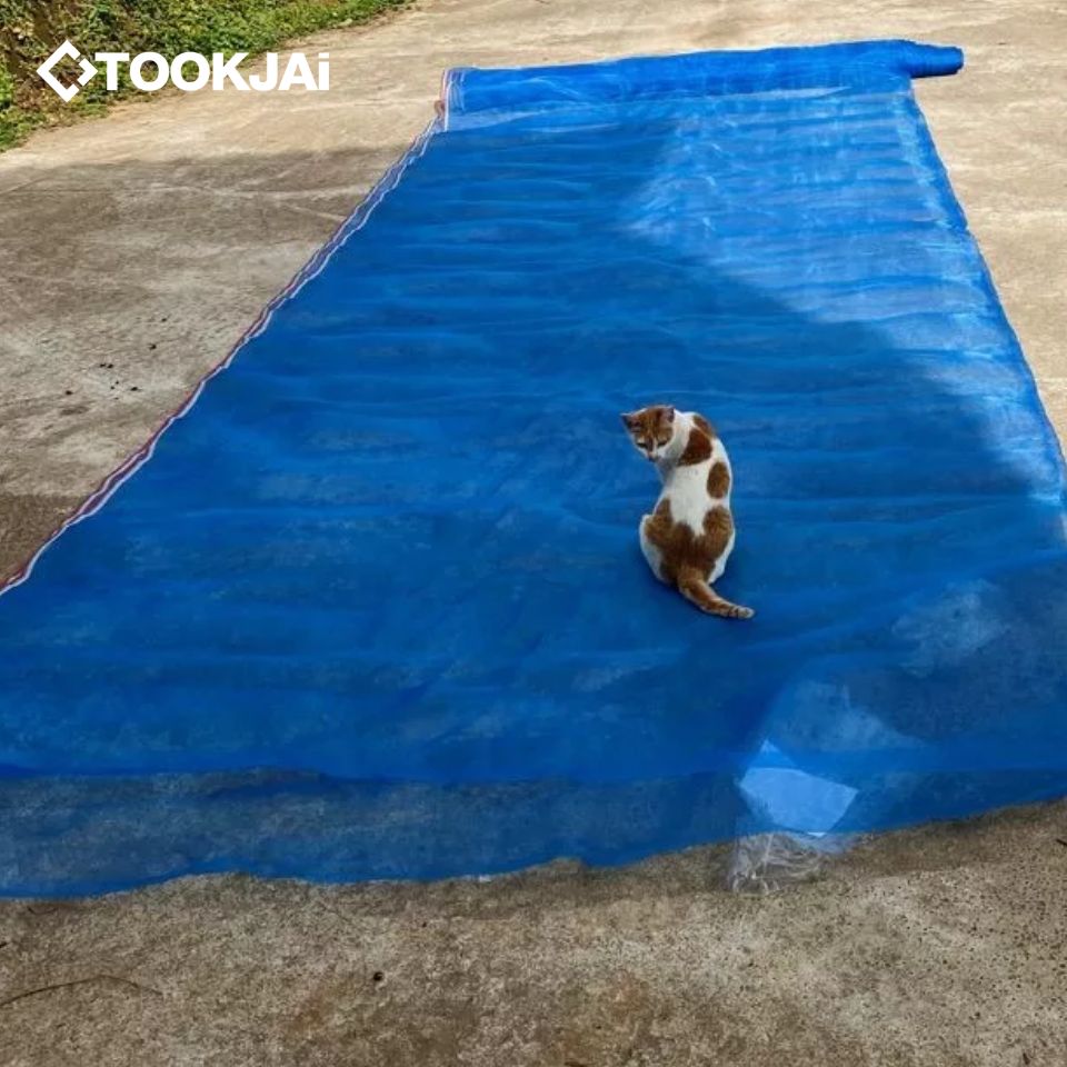 มุ้งไนล่อน 1.20 เมตร × 25 หลา คุณภาพสูง ใช้งานทนทาน ครบทุกงานเกษตร