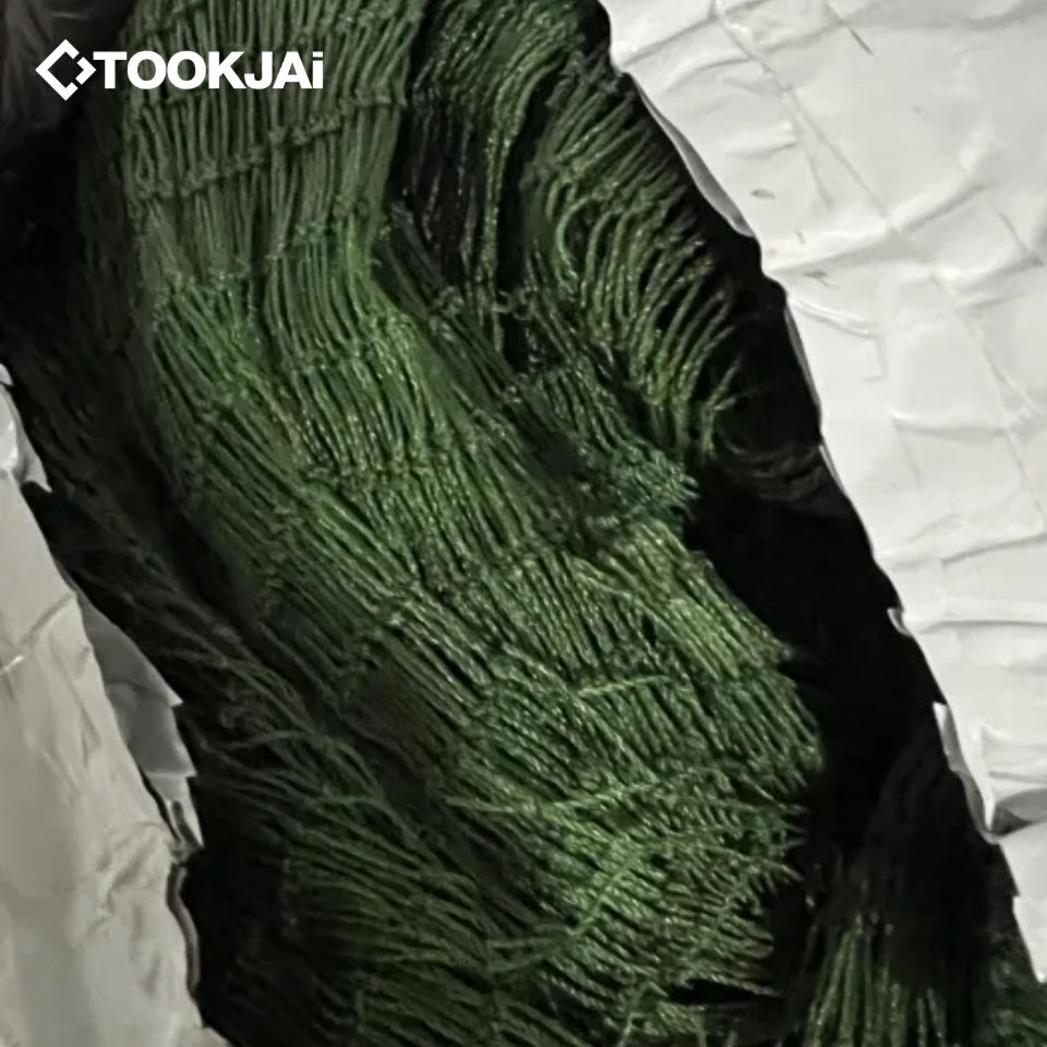 ตาข่ายอวนเขียว 1.2 เมตร × 15 หลา 16 ตา ราคาถูก ส่งฟรี เก็บเงินปลายทาง